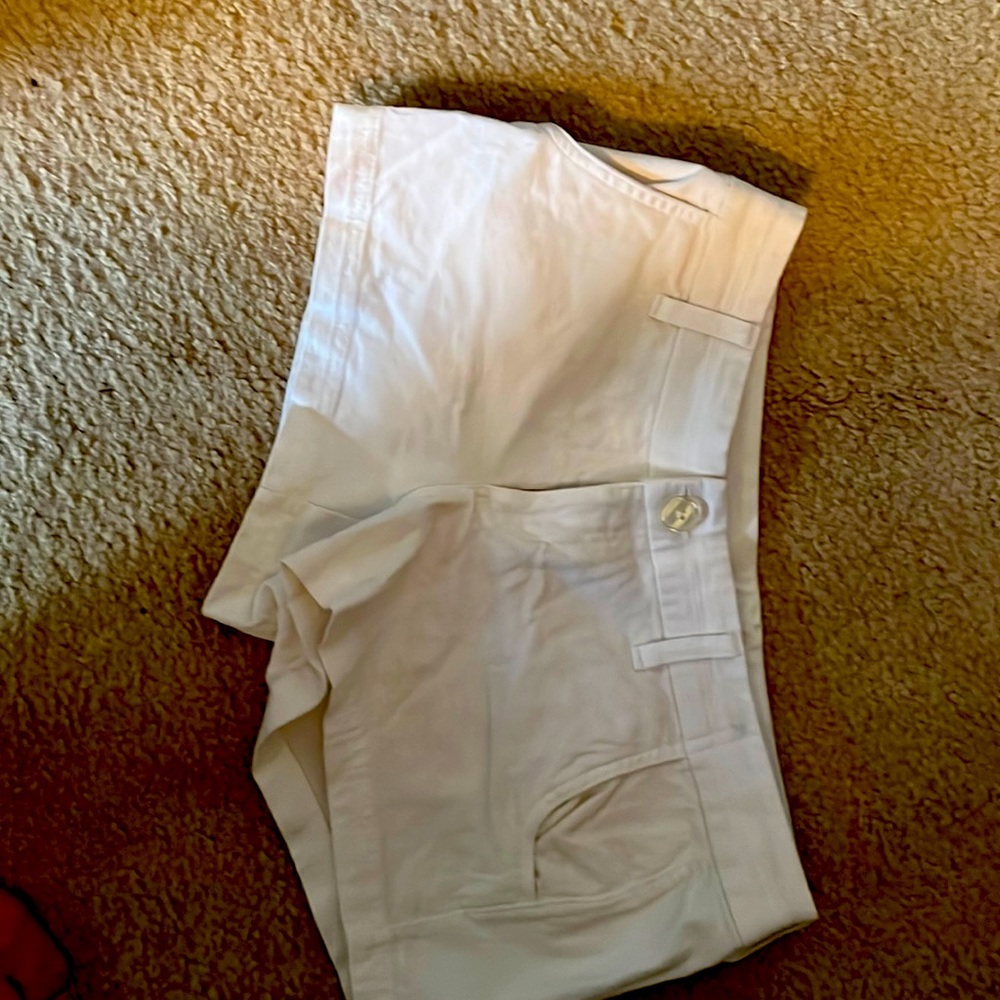 White shorts
